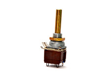 Vintage dreh potentiometer mit - dreh-potentiometer,