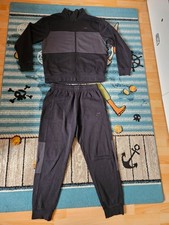 Schwarz/Grau Nike Anzug - Gr. M