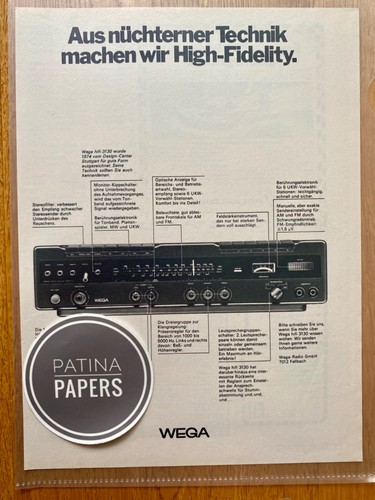1975 wega hifi - hifi, 3130