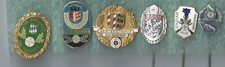 6 Anstecknadeln vom Schützensport