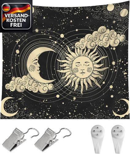 Wandbehang sonne mond - sonne,