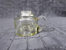 Petroleumlampe Glas Bassin