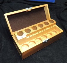 Carl Zeiss Jena Holzkiste Holzkasten für Zubehör für Rolladenbox LEER #1