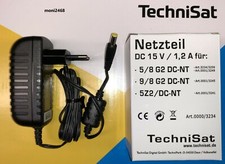 TechniSat 15V DC 1,2A Netzteil 0000/3234 für TechniSwitch 5/8 G2 9/8 G2  neu