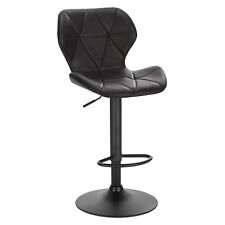 WOLTU 1x Barhocker mit Rückenlehne Höhenverstellbar 360° drehbar Bistrohocker