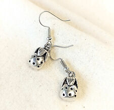 Erdbeeren Ohrringe silberne