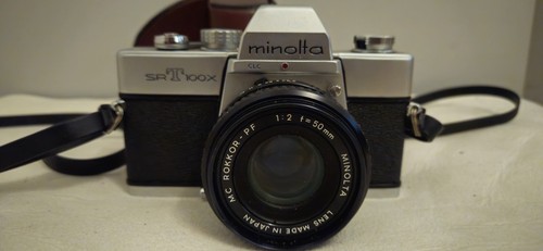 Minolta srt 100x analoges - minolta,