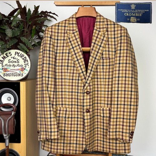 Crombie tweed blazer - (44r),