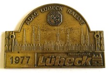 Plakette ADAC Lübeck Rallye