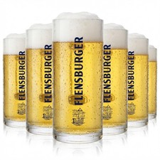 Flensburger pilsener glas - 6x,