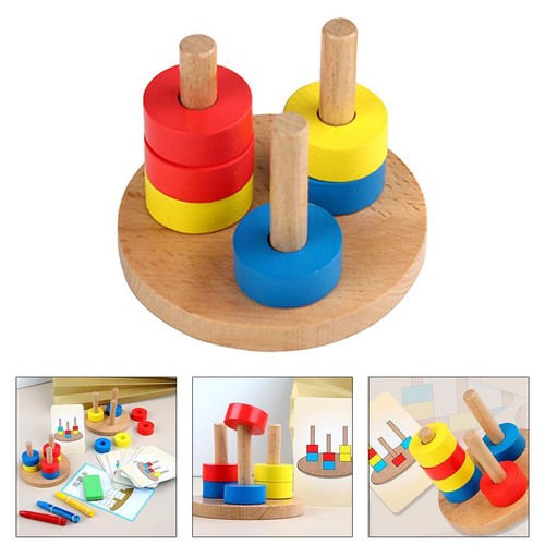 Montessori holz stapeln - montessori,