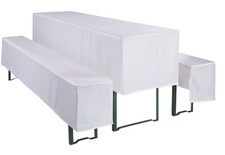 Biertisch-Hussen-Set 3 Teilig