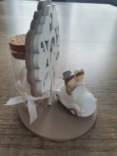 Bomboniere Hochzeit Gastgeschenk Baum des Lebens Auto Ehepaar gezuckerte Mandeln