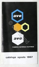 AVE Fabbrica Material Electric - Mailand - Katalog August 1957