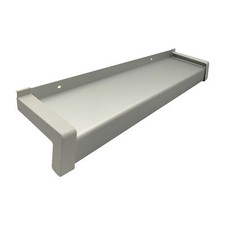 Fensterbank Aluminium silber