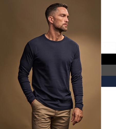 Tee jays herren - herren, longsleeve