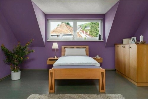 Vollholz bett mit - vollholz, nachtschrabk