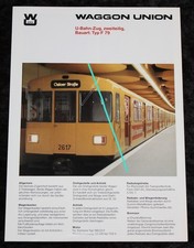 U-Bahn-Zug ,Typ F 79 ,Waggon