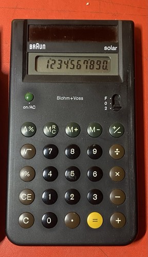 Braun taschenrechner 4777 mit - braun,