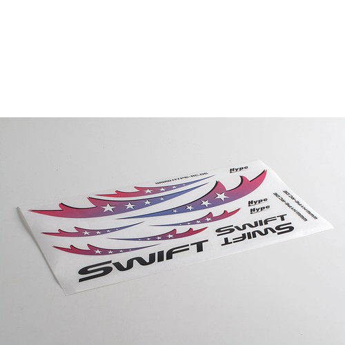 Dekorbogen swift pink - pink, hype