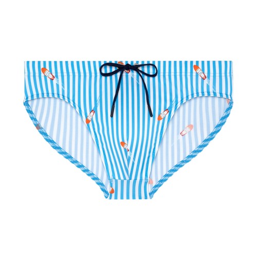 Badehose hom viareggio blau - badehose, viareggio,