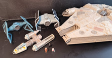 Star Wars Action Fleet Raumschiff Sammlung vintage  tie fighter y-wing falcon