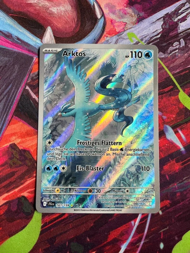 Pokémon arktos 161 - arktos, 161/159