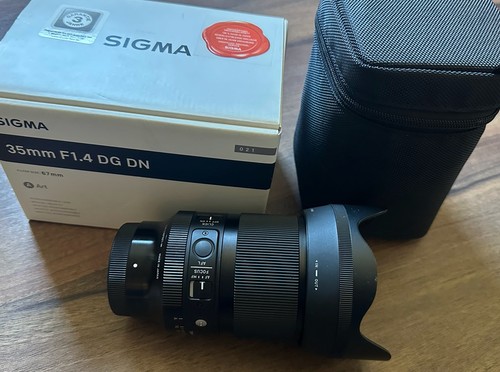 Sigma 35mm art - sigma, f1.4
