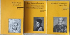 Reclam Konvolut Französisch
