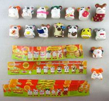 FREMDFIGUR + KOMPLETTSATZ / HAMTARO von DOLCI PREZIOSI + 10 BPZ LESEN RAR K18