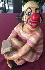 Achatit clown sitzend - clown,