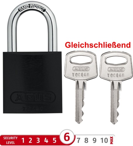 Abus vorhängeschloss - abus, 72/40 