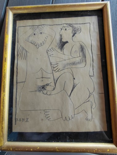 Picasso druck 1970er - druck,,