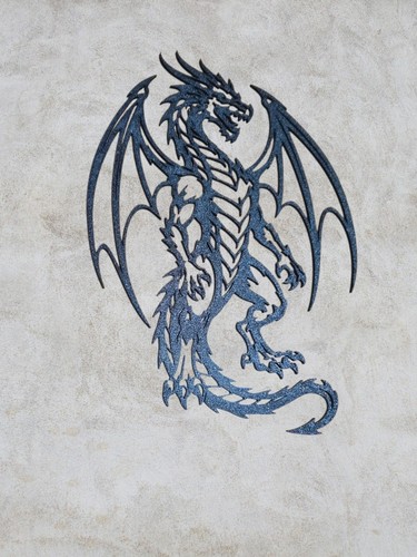 Drachen wanddeko aus - wanddeko,