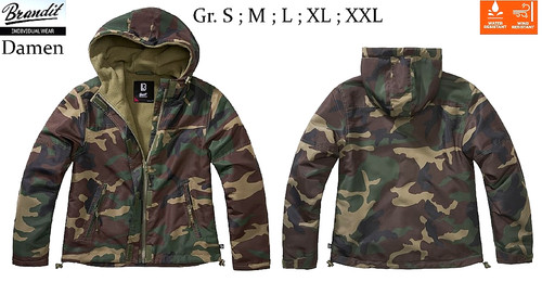 Brandit windbreaker gefüttert - brandit,