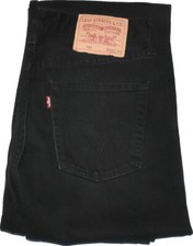 Levi's ®  751  Jeans  W31 L34  Schwarz  Vintage  Old School  Used Look