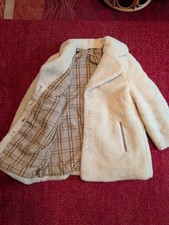 DDR Damen Winterjacke Schurwolle  Pallana VEB Synthetex Shorn Fleece Wool