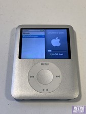 Apple iPod nano 3. Generation 3g silber (4GB) A1236
