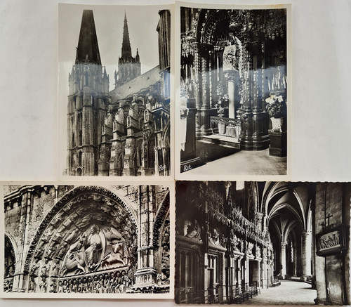 Postkarten lot chartres - lot, 4