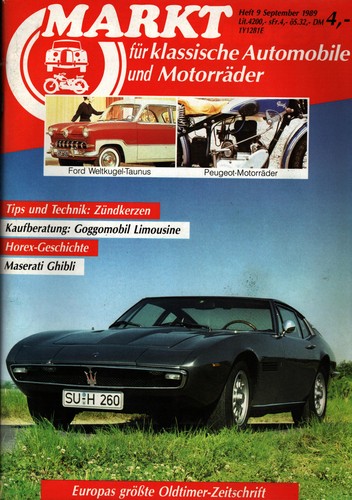 Zeitschrift oldtimer markt - zeitschrift,