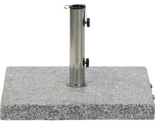 Schirmständer Siena Garden Granit 45 kg 54 x 54 cm Granit grau Wind und Wetter f