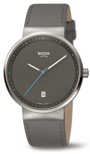 Boccia titanium 3615 flache - titanium, 3615-03