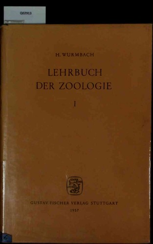 Lehrbuch der zoologie - zoologie., 1