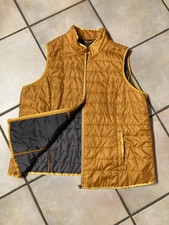 DAMEN STEPP-WESTE Gr.48 CURRY/SENF 2 TASCHEN REIßVERSCHLUß KLEINER STEHKRAGEN