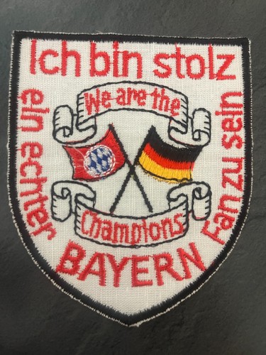 Alter aufnäher ich bin stolz - aufnäher,