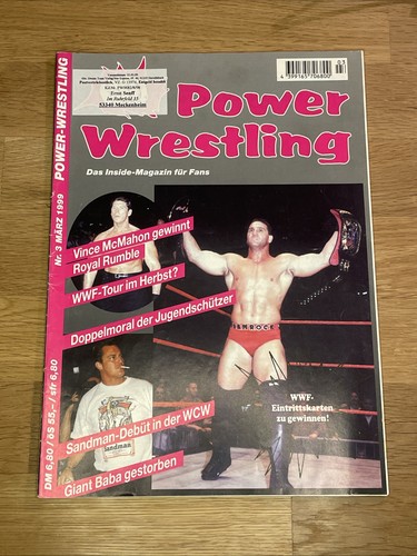 Wwf wcw wwe magazin - wcw, power