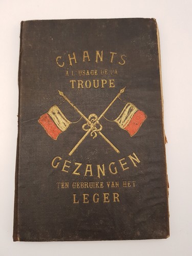 Liederbuch belgische armee - liederbuch,