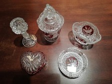 hofbauer red bird bleikristall