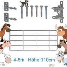 4-5m Höhe 110cm Weidetor
