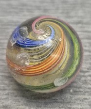 Alte Glasmurmel Marble Klicker